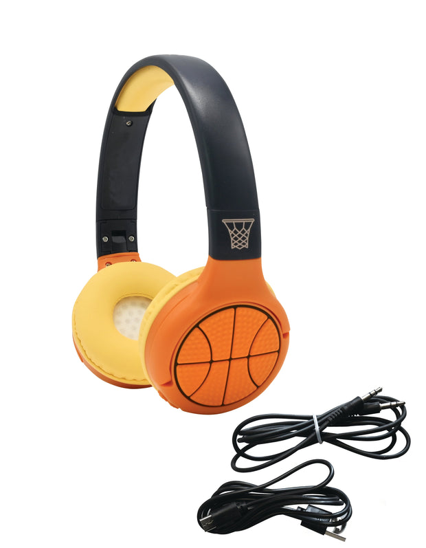 2 in 1 Bluetooth Foldable Basketball Design Headphones