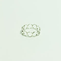 Anillo circle plata